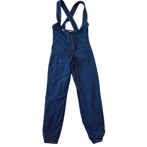 Hot Chillys black overall zip up overalll snow pants M